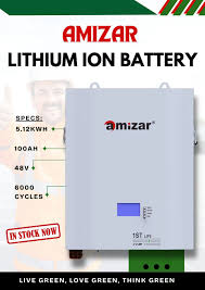 amiza lithium LITHIUM ION BATTERY-AMIZAR